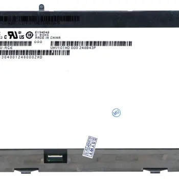 Матриця для планшета 10,1", Normal (стандарт), 40 pin (знизу зліва), 1366x768, Светодиодная (LED), крепления справа\слева\сверху\снизу, глянцевая, BOE-Hydis, HV101HD1-1E2