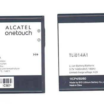 Аккумуляторная батарея для смартфона Alcatel TLi014A1 One Touch Glory 3.7V Black 1400mAh 5.18Wh