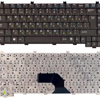 Клавіатура для ноутбука Fujitsu-Siemens Amilo (L7300, Pro V2010) Black, RU