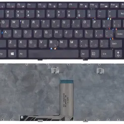 Клавіатура для ноутбука Lenovo IdeaPad (Y410P) Black, (Black Frame), RU