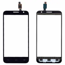 Тачскрін (Сенсорне скло) для смартфону Alcatel One touch Idol 2 Mini 6016D чорне