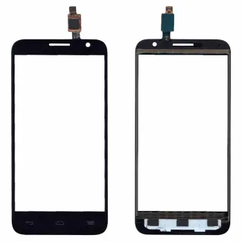 Тачскрин (Сенсорное стекло) для смартфона Alcatel One touch Idol 2 Mini 6016D черное