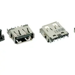 Роз'єм для ноутбука USB №25. Роз'єм USB Type A, нанесена маркировка 20111