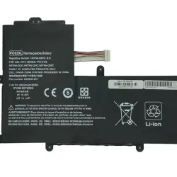Акумуляторна батарея для ноутбука HP PO02XL Stream 11-R 7.4V Black 4800mAh OEM