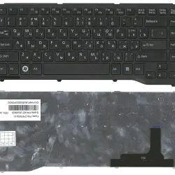 Клавиатура для ноутбука Fujitsu LifeBook (LH532, LH522) Black, (Black Frame) RU