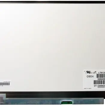 Матрица для ноутбука 13,3", Slim (тонкая), 40 pin (снизу справа), 1280x800, Светодиодная (LED), крепления слева\справа, глянцевая, Samsung, LTN133AT15 G01