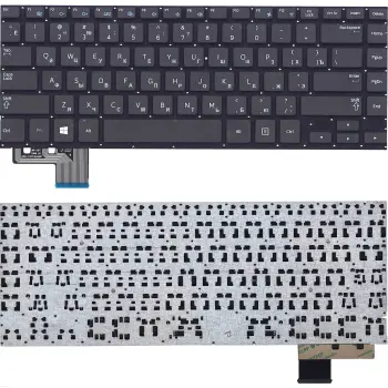 Клавіатура для ноутбука Samsung (535U4С, 530U4C, 530U4B) Black, (No Frame), RU