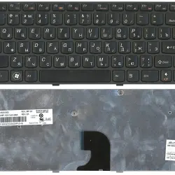 Клавиатура для ноутбука Lenovo IdeaPad (G360) Black, (Black Frame), RU