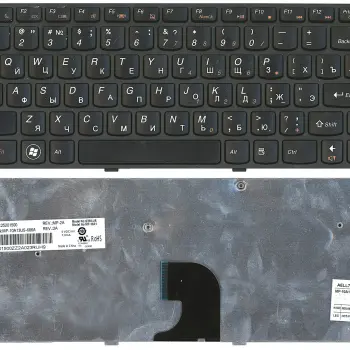 Клавиатура для ноутбука Lenovo IdeaPad (G360) Black, (Black Frame), RU