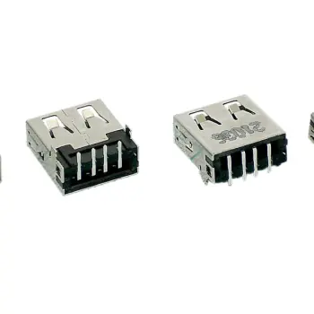 Роз'єм для ноутбука USB №14. Роз'єм USB Type A, нанесена маркировка 21036