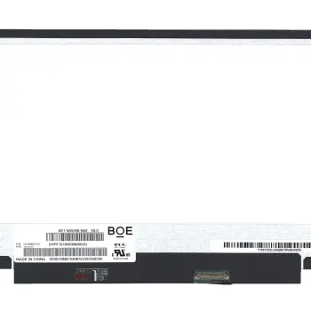 Матриця для ноутбука 11,6", Slim (тонкая), 30 pin eDP (знизу справа), 1366x768, Светодиодная (LED), крепления справа\слева, матовая, BOE-Hydis, NT116WHM-N42