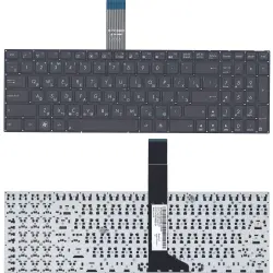 Клавіатура для ноутбука Asus A56, F552, K56, R501, R510, X501, X550, A550, F550, F552, K550, P550, R513, X552, A750, K750, X750 Black, (No Frame), RU (горизонтальный ентер)