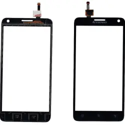 Тачскрін (Сенсорне скло) для смартфону Lenovo S580 чорний