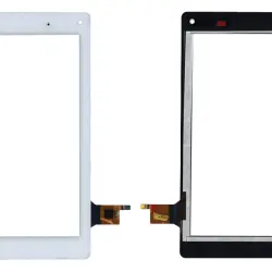 Тачскрін (Сенсорне скло) для планшета 070367-01A-V1, teXet TM-7055 HD, Ritmix RMD-758, Teclast G17 VER.2 білий
