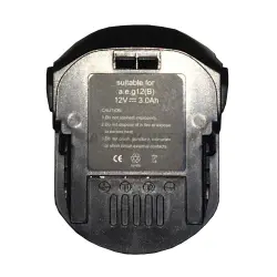 Акумулятор для шуруповерта AEG B1215R 1.5Ah 12V чорний Ni-Cd