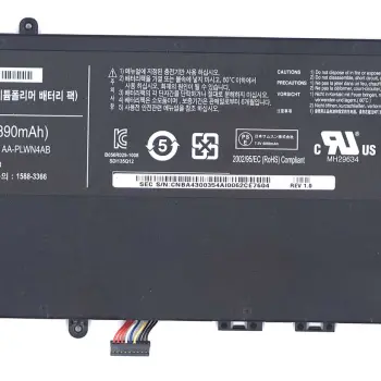 Аккумуляторная батарея для ноутбука Samsung AA-PLWN4AB P50 7.5V Black 6890mAh Orig
