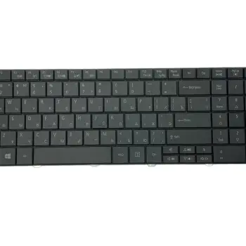 Клавіатура для ноутбука Acer Aspire E1-521, E1-531, E1-531G, E1-571, E1-571G, TravelMate 5335, 5542, 5735, 5740, 5742, 5744, 7740, 8531, 8537, 8571, 8572, P253, P253-E, P253-M, P253-MG, P453, Packard Bell EasyNote LE11, TE69 Black RU