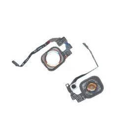 Кнопка HOME в сборе с механизмом и шлейфом для iPhone 5S золотая