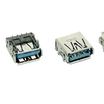 Роз'єм для ноутбука USB 3.0 №72. Роз'єм USB 3.0 Type A, нанесена маркировка JAE TC2X13