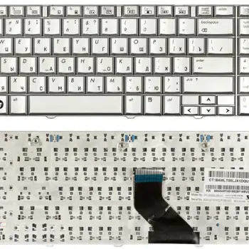 Клавіатура для ноутбука HP Compaq Presario CQ60 Silver, RU