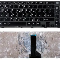 Клавиатура для ноутбука Toshiba Tecra (R850) Black, (Black Frame) RU