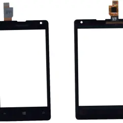 Тачскрін (Сенсорне скло) для смартфону Microsoft Lumia 532 Dual Sim чорний