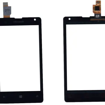 Тачскрин (Сенсорное стекло) для смартфона Microsoft Lumia 532 Dual Sim черный
