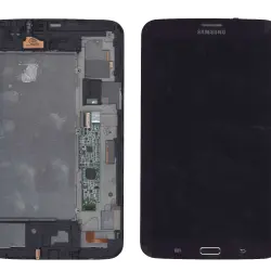 Матриця с тачскріном (модуль) для Samsung Galaxy Tab 3 7.0 SM-T211 коричневий с рамкой