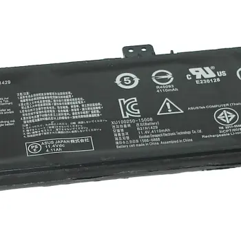 Акумуляторна батарея для ноутбука Asus B31N1429 K501LB 11.4V Black 4110mAh Orig