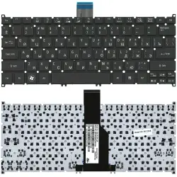 Клавіатура для ноутбука Acer Aspire S3, Aspire One 725 756 AO725 AO756 Black, (No Frame) RU