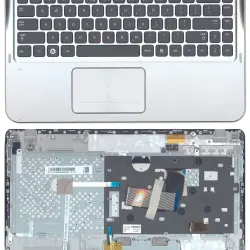 Клавиатура для ноутбука Samsung (SF310) Black, (Silver TopCase), RU