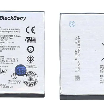 Акумуляторна батарея для смартфону BlackBerry BAT-58107-003 Passport 3.8V Black 3400mAh 12.92Wh