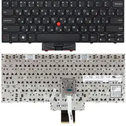 Клавиатура для ноутбука Lenovo ThinkPad Edge (E10, X100, X100E, X120E), с указателем (Point Stick) Black, Black Frame, RU
