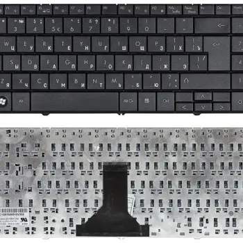 Клавіатура для ноутбука Acer Packard Bell EasyNote (ML61, ML65) Black, RU (вертикальный ентер)