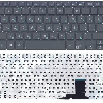 Клавіатура для ноутбука Asus BU401, BU201, BU400, BU400V, BU400A, B400A Black, (No Frame) RU