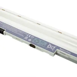 Усиленная аккумуляторная батарея для ноутбука Acer AL10A31 Aspire One D255 11.1V White 6600mAh OEM