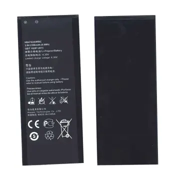 Акумуляторна батарея для смартфону Huawei HB4742A0RBW Ascend G730 3.8V Black 2300mAh 8.8Wh