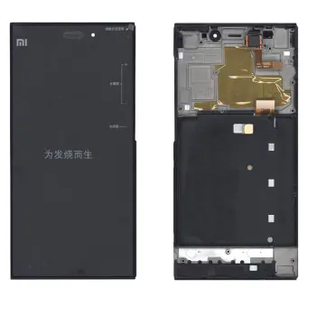 Матриця с тачскріном (модуль) для Xiaomi Mi-3 WCDMA с рамкой чорний