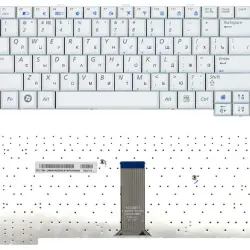 Клавіатура для ноутбука Samsung (Q310, Q308) White RU