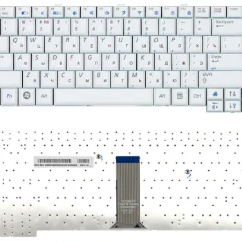 Клавіатура для ноутбука Samsung (Q310, Q308) White RU