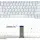 Клавіатура для ноутбука Samsung (Q310, Q308) White RU 1