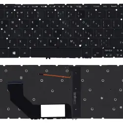 Клавиатура для ноутбука Acer Swift 3 SF314 с подсветкой (Light), Black, RU