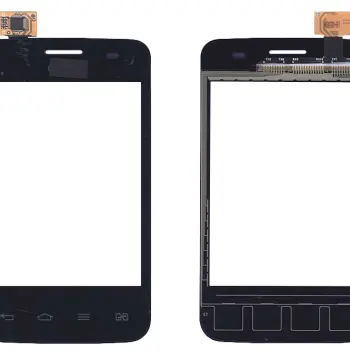 Тачскрін (Сенсорне скло) для смартфону LG Optimus L3 II Dual E435 чорний