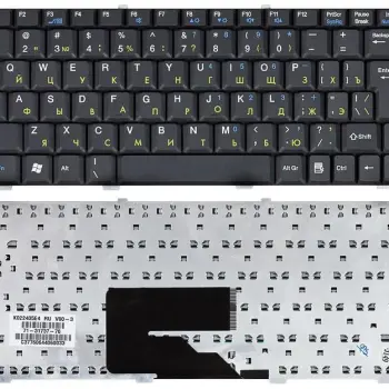 Клавиатура для ноутбука Fujitsu Amilo (V2030, V2033, V2035, V3515, LI1705) Black, RU