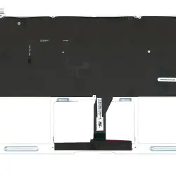 Клавіатура Apple MacBook Air 2012+ (A1465) Black, (Silver TopCase), RU (горизонтальный ентер)