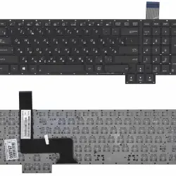 Клавіатура для ноутбука Asus (G750), Black, (No Frame) RU