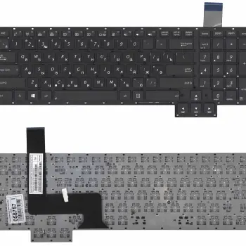 Клавіатура для ноутбука Asus (G750), Black, (No Frame) RU