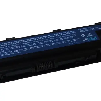 Акумуляторна батарея для ноутбука Acer AS10D71 Aspire 5741 10.8V Black 5200mAh OEM