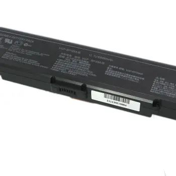 Усиленная аккумуляторная батарея для ноутбука Sony VAIO VGP-BPS9B VGN-NR260E 11.1V Black 6600mAh OEM