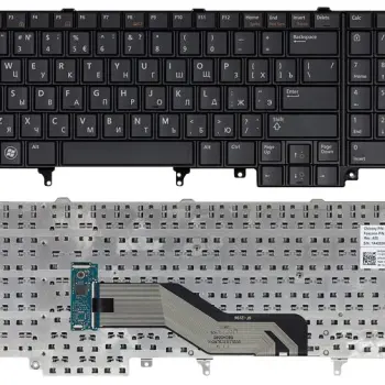 Клавиатура для ноутбука Dell Latitude (E6520, E6530, E6540) Black, RU